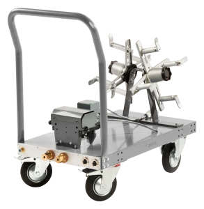 OSUCAS wire feed trolley WFC with wire feed gear and Combi uncoiling device