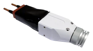 OSUCAS straight nozzle extension, view from above at an angle