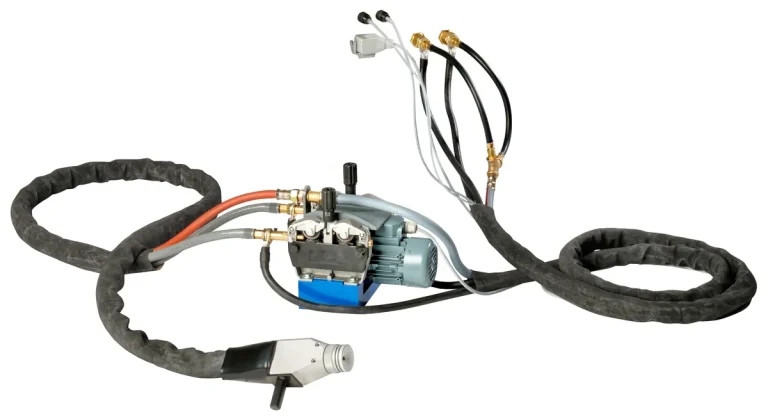 OSUCAS Schub5 + WF6 – Support-Spritzapparat mit Drahtvorschub