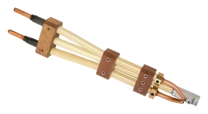 OSUCAS angled nozzle extension with contact nozzles, side view